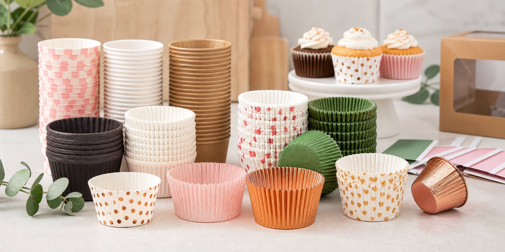 Paper Cupcake Cup Liners & Custom Cake Cups Wholesale